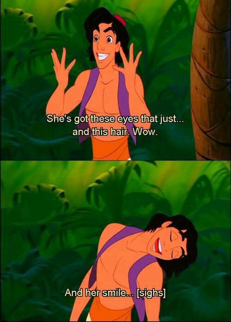 i wanna man like aladin(: Aladdin Quotes, Disney Princess Memes, Aladdin And Jasmine, Disney Aladdin, Disney Quotes, Disney And Dreamworks, Cute Disney, Disney Love, Disney Wallpaper