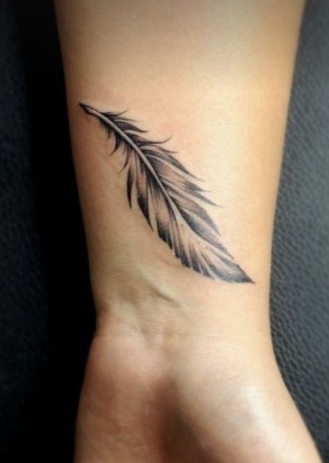 Finger Feather Tattoo, Feather Wrist Tattoos For Women, Feather With Writing Tattoo, Single Needle Feather Tattoo, Feather Ink Pen Tattoo, Fine Line Feather Tattoo, Abstract Feather Tattoo, Feather Tattoo Placement, Feather Tattoo Ideas For Women