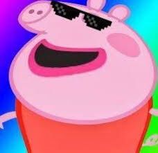 Pepa Pig Aesthetic, Cursed Peppa, Peppa Pig Memes, Papa Pig, Pig Pics, Pepper Pig, Peppa Pig Funny, Fat Pig, Pig Pictures