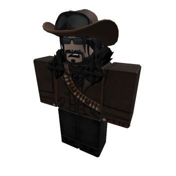 Roblox Detective Outfit, The Garrison Roblox Outfits, Cowgirl Roblox Avatar, Roblox Cowboy Outfit, Roblox Men Outfits, Cowboy Roblox Avatar, Roblox Cowboy, Roblox Mafia Outfit, Roblox Men