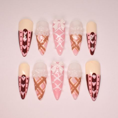 Neapolitan 2.0 ~Mystery Moodboard~ Shop nails: celixxunails.com TikTok: Celixxu.nails Yt: CelixxuNails #nailartist #nailtech #beginnernailtech #beginnernailartist #pinterestnails #koreannailstyle #japanesenailart #y2knails #coquettenails #xiaohongshunails #gelxnails #pressonnails #douyinnails #smallbusiness #smallbusinessowners #nail #nails #nailart #naildesign #gelnails #gelpolish #gelnail #chromenails #auranails Nail Square Ideas, Neapolitan Nails, Neopolitan Nails, Nail Square, Generator Accessories, Pink Acrylic, Pink Acrylic Nails, Girls Nails, Nails Nailart