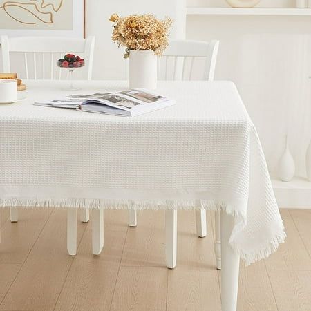 White round tables