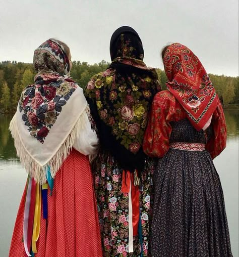 Slavic Core, Slavic Aesthetic, Slavic Clothing, Russian Aesthetic, Slavic Folklore, Slavic Culture, Russian Culture, Folk Dress, My Culture