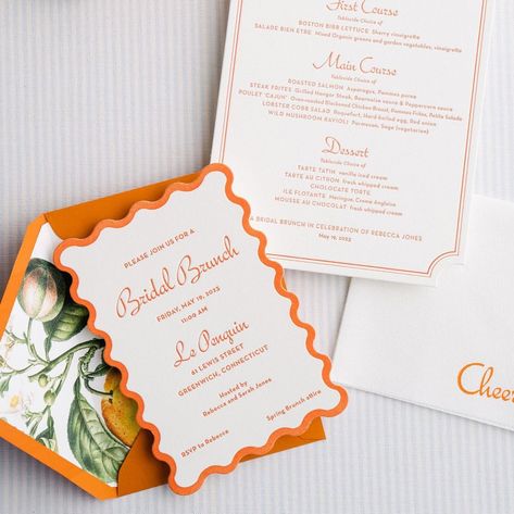 All Posts • Instagram Wedding Menus Design, Vermont Wedding, Printing Wedding Invitations, Sunset Wedding, Wedding Welcome Bags, Future Wedding Plans, Orange Wedding, Bridal Brunch, Wedding Prep