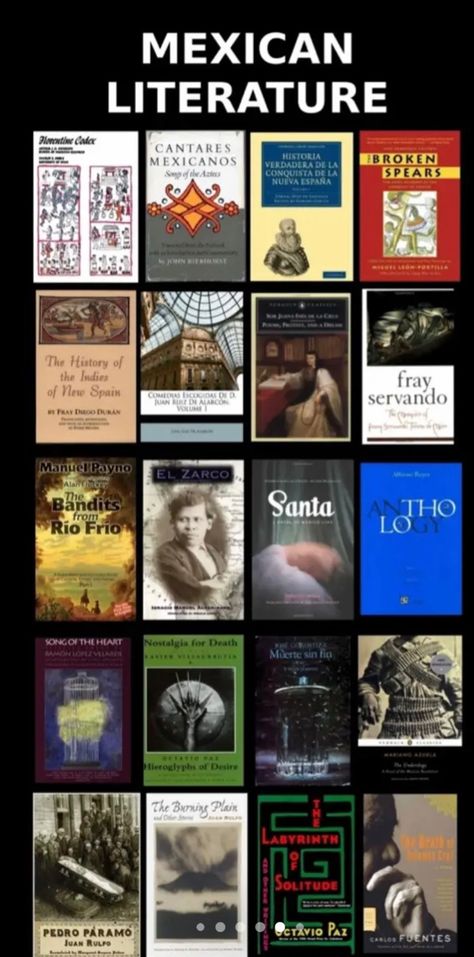 Spanish Books To Read, Mexican Literature, Mexican Books, Miranda Core, Book Charts, Latin American Literature, Spanish Literature, Books Recommendations, Thought Daughter