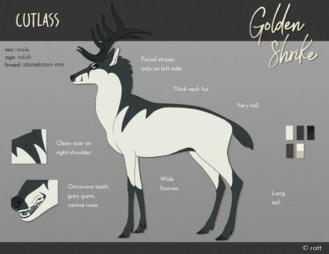 Golden Shrike, Deer Oc, Fairytale Creatures, Bambi Art, Deer Drawing, Deer Illustration, Fantasy Horses, Animated Animals, Deer Art