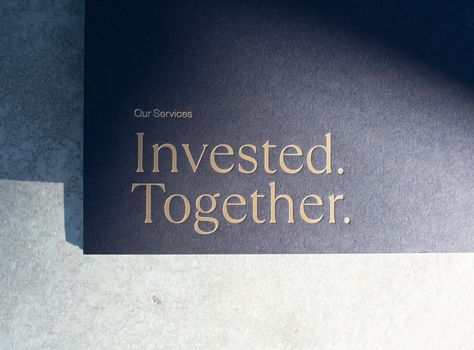 A new brand identity was crafted to reflect the close tie that clients have along their journey with MKC Wealth – a boutique, independent wealth management firm based in the City of London. #brand #design #creativeagency #brandingagency #luxurybrandagency #websiteagency Wealth Branding, Wealth Management Branding, Finance Branding, Commerce International, Finance Logo, Brand Refresh, Brand Management, Wealth Management, Asset Management