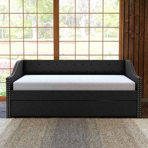 Day Bed Trundle, Upholstered Day Bed, Wooden Daybed, Trundle Mattress, Twin Daybed With Trundle, Twin Daybed, Upholstered Daybed, Daybed With Trundle, Day Bed