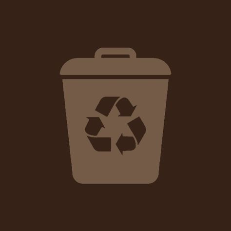 Recycle Bin Icon, Beige Icons:), Recycle Bin, Recycling Bins, App Icon, Recycling, Quick Saves