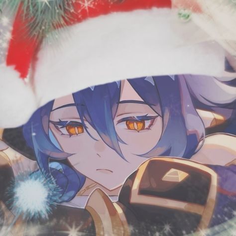 Layla💙✨ Genshin Winter Pfp, Christmas Banner Discord, Genshin Christmas Pfp, Christmas Genshin, Layla Genshin Impact, Xmas Pfp, Genshin Pfp, Christmas Pfp, Christmas Icons