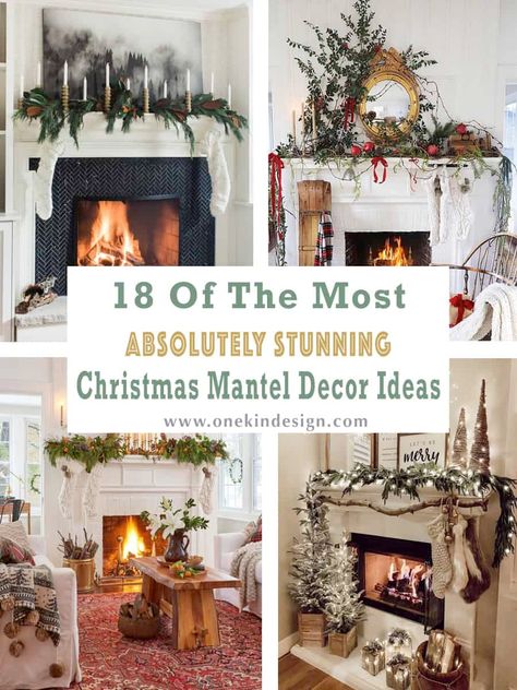 Farmhouse Christmas Arrangements, Christmas Wreath Over Fireplace, Christmas Mantles Ideas Fireplaces, Mantle Christmas Decor Ideas, Farmhouse Christmas Mantle, Mantle Shelves, Christmas Mantles, Mantle Christmas, Christmas Fireplace Mantels