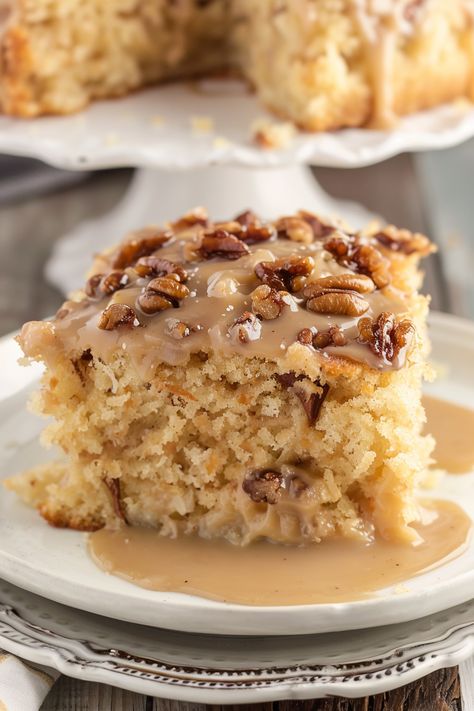 God Bless America Cake, Simple Homemade Cake, America Cake, Coconut Icing, Slow Cooker Salisbury Steak, Caramel Frosting, Fry Bread, German Chocolate Cake, Caramel Pecan