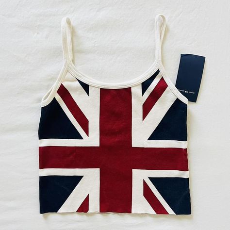 Jack Flag, Union Jack Flag, British Flag, John Galt, Union Jack, Brandy Melville, Passion For Fashion, Brandy, Tank Tops Women