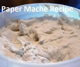 Paper Mache Clay Recipe Paper Mache Clay Recipe, Paper Mache Recipe, Diy Paper Mache, Paper Mache Paste, Clay Recipe, Paper Mache Projects, Making Paper Mache, Recipe Paper, Paper Mache Animals