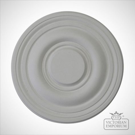 Buy Victorian ceiling rose - Style 2 - 300mm, 560mm or 690mm diameter, Small Plaster ceiling roses - Ceiling Rose with a choice of 300mm, 560mm and 690mm diameters Plaster Ceiling Rose, Victorian Ceiling, Plaster Coving, Ceiling Roses, Rose Simple, Hand Printed Wallpaper, Plaster Mouldings, Period Home, Victorian Interior