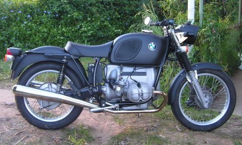 Solo seats on Airheads. - Page 6 - ADVrider Bmw Airhead, Bmw Vintage, Cafe Seating, Bmw Boxer, Bmw Cafe Racer, Vintage Bike, Motorcycle Design, Cafe Racer, Camping