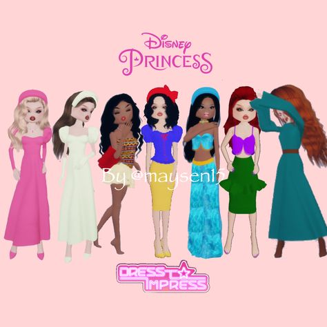 #princess #disney #dresstoimpress #roblpx #aurora#thebeautyandthebeast #maonamassa#snowwhite #jasmine#littlemermaid#merida Dress To Impress Outfits Roblox Game Theme Disney Princess, Disney Princess Dti Theme, Dress To Impress Princess Outfit, Dti Roblox Theme Disney Princess, Dti Outfits Green Theme, Aurora Dress To Impress, Jasmine Dress To Impress, Dti Disney Princess, Disney Princess Dress To Impress