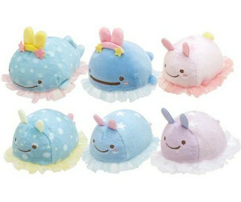 Sea Creature Plush, Cute Sea Bunny, Jinbesan Plush, Sea Bunny Plush, Jellyfish Plush, Sea Bunnies, Sea Bunny, Doll Plushies, Sea Slug