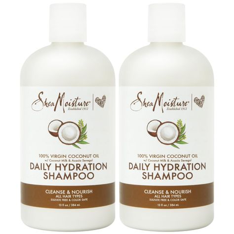 PRICES MAY VARY. SHEA MOISTURE SHAMPOO, COCONUT: Stock up on 2 bottles of Shea Moisture’s everyday hydrating shampoo, resulting in soft, shiny hair that transports you to the tropics with a light coastal coconut breeze scent. COCONUT MILK SHAMPOO WITH ACACIA SENEGAL: The nourishing ingredients in this smooth and creamy shampoo rehydrate your scalp and hair, bringing vibrancy back to dull, lackluster locks. SHEA MOISTURE HAIR PRODUCTS: Whether you have curly hair, wavy, or straight hair, this moi Low Thyroid Remedies, Shea Moisture Shampoo, Argan Oil For Hair, Shea Butter Shampoo, Coconut Milk Shampoo, Coconut Shampoo, Moisture Hair, Shampoo And Conditioner Set, Shea Moisture