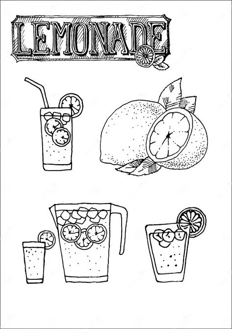 Hand Drawn Vector Icon Set of Lemonade Sign, Cup, Glass for Cafeteria Menu or Sign Stock Vector - Illustration of lemon, vinatge: 64663343 Ice Cubes Illustration, Lemonade Sign, Summer Lemonade, Retro Summer, Hand Drawn Vector, Icon Set Vector, Editorial Illustration, Blog Photo, Vintage Illustration