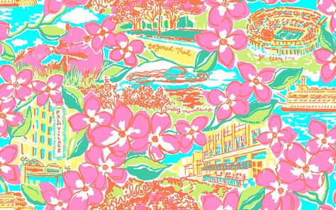 MY FAVE LILLY PRINT! KNOXVILLE TENNESSEE Lilly Pulitzer Quotes, Lily Pulitzer Wallpaper, Preppy Aesthetic Wallpaper, Wallpaper 2022, Lilly Prints, Lilly Pulitzer Prints, Free Background Images, Picture Collage Wall, Preppy Wallpaper