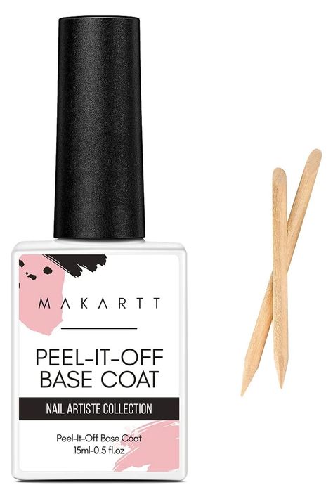 Makartt Peel Off Base Coat, 15ml UV Gel Base Coat Nail Polish Peelable Base Gel for Takeoff Peelable Removal Peely Base for Nail Practice Beginners, Easy Gel Polish Removal No Soaking Filing Required Peel Off Base Coat, Base Coat Nail Polish, Nail Practice, Nails Classy, Uv Gel, Base Coat, Birthday Girl, Gel Polish, Fashion Nails