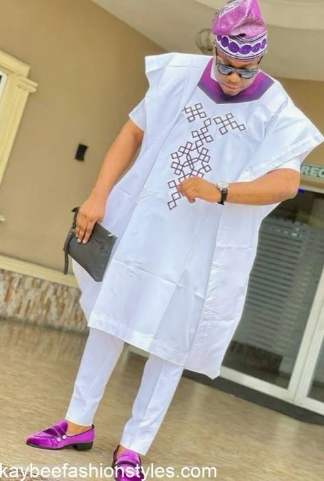 Best Agbada Styles for Men in 2023 - Kaybee Fashion Styles Men Agbada Styles, Latest Agbada Designs, Agbada Styles Men, Agbada Designs For Men, Nigerian Traditional Wear, Agbada Outfit, Agbada Design, African Men Clothing, African Wear Styles For Men