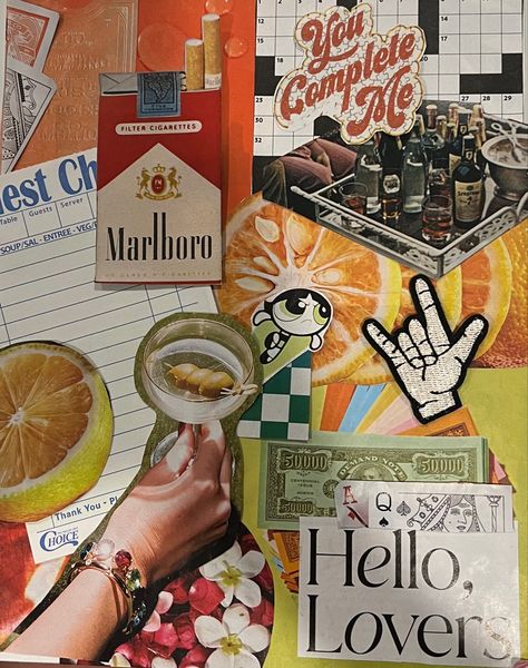 Collage Magazine Design, Magazine Cutout Collage, Moodboard Poster, Recipe Collage, Magazine Background, Orange Moodboard, Magazine Collage Art, Magazine Collages, Magazine Wall Art