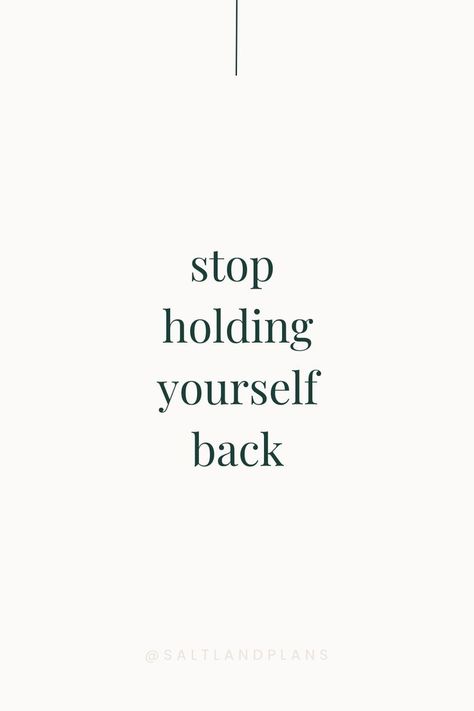 stop holding yourself back, now is the time to make it happen Positivity Challenge, Cedar City Utah, Habit Trackers, Affirmation Of The Day, Cedar City, Empowerment Quotes, Personal Quotes, Now Is The Time, Daily Inspiration Quotes