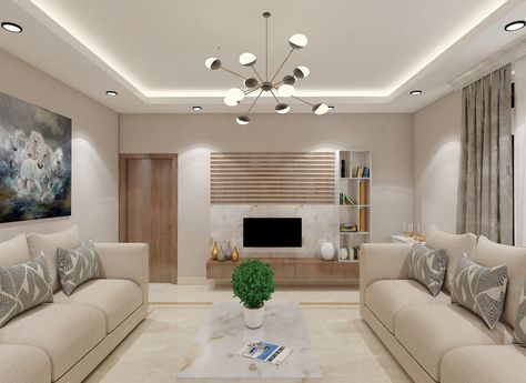 Gypsum Ceiling Design Living Rooms, Led Ceiling Lights Living Room, Ceiling Ideas Living Room, Living Room Design Blue, Arch Designs For Hall, Rooms Interior, Gray Living Room Design, Luxury Ceiling Design, Curtains Living Room Modern