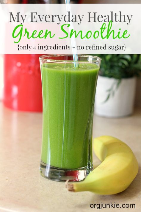 Smoothies Vegan, Smoothie Fruit, Green Smoothie Recipe, Smoothie Drink Recipes, Healthy Green Smoothies, Smoothie Detox, Spinach Smoothie, Green Drinks, Smoothie Diet Plans