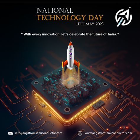 Our society and our economy are developing. Science and technology must be the keys to this development. "May we continue to drive progress and change the world for the better." Best wishes on National Technology Day. #TechnologyDay #NationalTechnologyDay2023 #NationalTechnologyDay #InnovationNation #technology2023 National Technology Day Poster, Technology Development In India Drawing, Science Technology And Innovation Poster, Future Of India, Technological Development In India, Creative Ads, Lets Celebrate, Change The World, Science And Technology