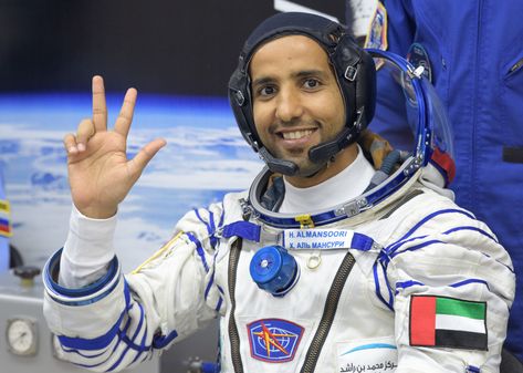 UAE’s Mars mission aims to inspire citizens to pursue STEM fields - RocketSTEM First Time Flyer, First Astronaut, Mars Mission, Solar System Art, Mission To Mars, Nasa Astronauts, International Space Station, Sweet Cheeks, Space Suit