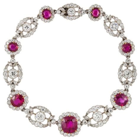 Check out this item from 1stdibs! Edwardian Ruby and Diamond Bracelet: https://www.1stdibs.com/id-j_11179452 Harry Winston Diamond, Royal Ruby, Ruby Bracelet, Edwardian Jewelry, Twisted Bracelet, Art Deco Bracelet, Ruby Jewelry, Van Cleef, Burmese