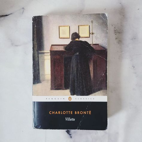 Villette Charlotte Bronte, Charlotte Bronte Books, Gothic Academia, Charlotte Brontë, Bookshelf Art, Tbr Pile, Book Log, Art And Literature, Charlotte Bronte