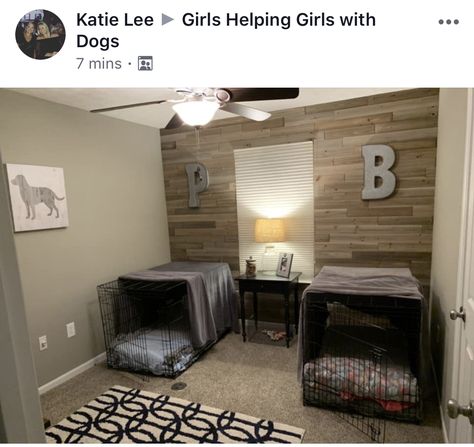 Dog Room Ideas Bedrooms, Dog Room Design, Dog Room Ideas, Dog Room Decor, Dog Bedroom, Puppy Room, Dog Corner, Dog Spaces, Dog Room