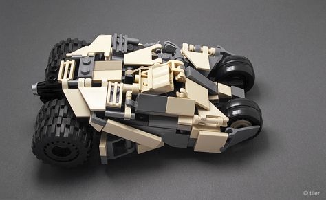 Stolen Tumbler by Calin Lego Tumbler, Bat Tumbler, Lego Batmobile, Futuristic Vehicles, Lego Knights, Micro Lego, Lego Robot, Lego Craft, Lego Creative