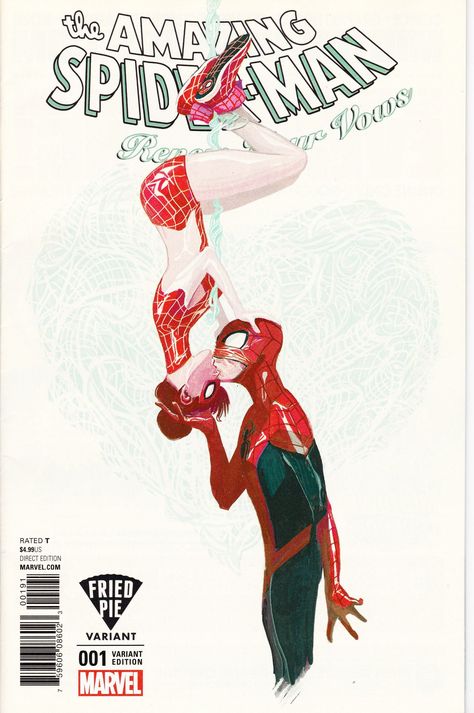 Amazing Spider-Man Renew Your Vows #1 Fried Pie Variant January 2017 Marvel Comics Grade NM Fried Pie, Ultimate Spider Man, Spiderman Art Sketch, Whatsapp Wallpaper Cute, Comic Company, Marvel Posters, Amazing Spider Man, Variant Covers, Wow Art