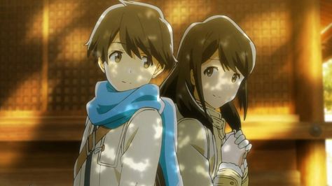 Akane x Kotarou ( Tsuki ga Kirei ) Tsuki Ga Kirei, Uefa Champions League 2023, 2017 Anime, Video Cover, New Romance, Real Anime, Romance Anime, Ghibli Movies, Geek Out