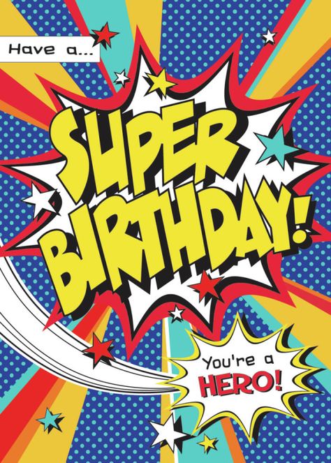 Happy 6th Birthday Boy, Super Hero Comic, Hero Comic, Happy Birthday Boy, Happy 6th Birthday, Birthday Quotes Funny, Advocate Art, Happy Birthday Messages, Birthday Meme