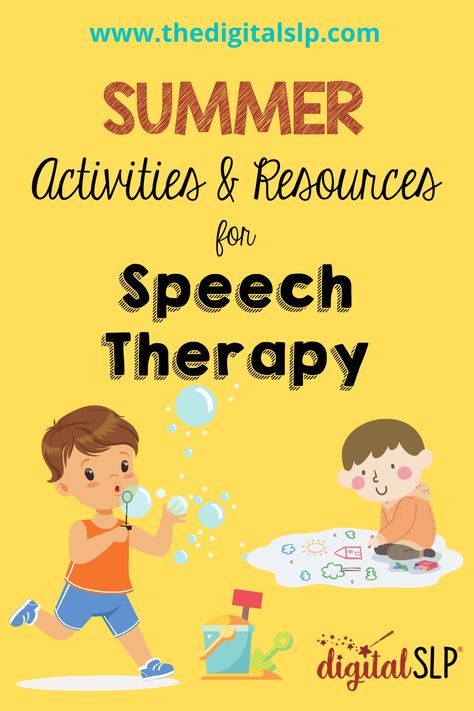 Beach Speech Therapy Activities, Summer Speech Therapy Activities, Therapy Corner, Group Therapy Activities, Summer Packet, Speech Games, Early Intervention Speech Therapy, Therapy Activity, Preschool Speech Therapy