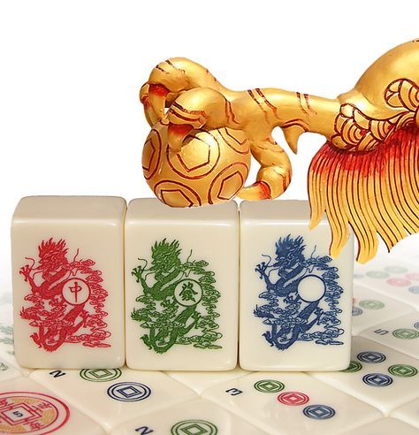 Red Coin Mah Jong Sixth Edition 2012, The Dragon & Phoenix Set: Dragon tiles Dragon Painting, Mahjong Tiles, Dragon Icon, Mah Jong, Mah Jongg, Copyright All Rights Reserved, Dragon Phoenix, Red Dragon, All Rights Reserved