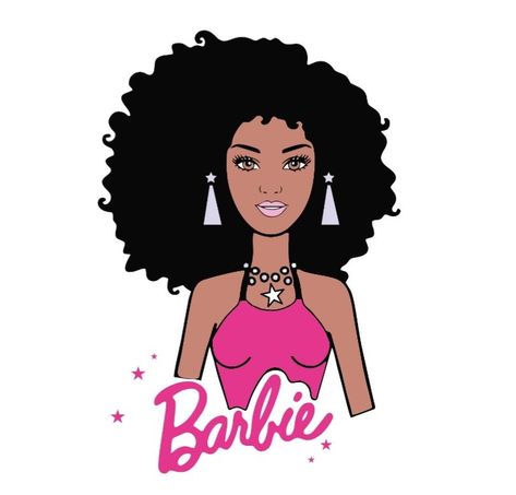 Black Barbie Drawing, Svg Prints, Barbie Wallpaper, Ladies Design, Barbie Theme Party, Barbie Drawing, Sublimation Ideas Projects Inspiration, Barbie Images, Barbie Theme