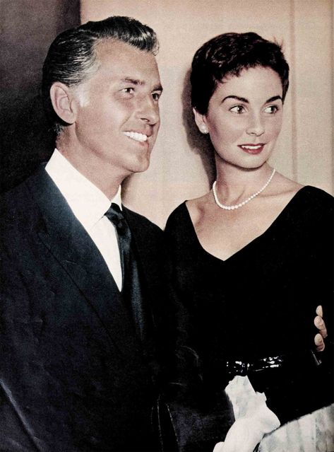 80s Famous Couples, Jean Simmons And Stewart Granger, Famous Couples In History, Barbra Streisand James Brolin, Trouble In Paradise, Stewart Granger, Barbra Streisand Oscars, Jean Simmons, Vintage Paparazzi