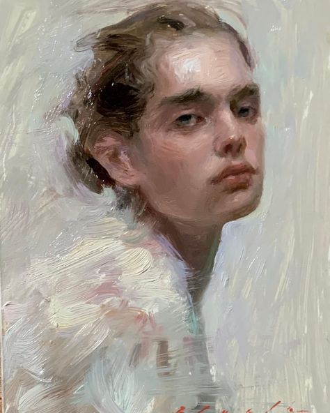 Chelsea Lang, Portrait Background, Pastel Portraits, Art Of Man, Contemporary Portrait, Oil Painting Portrait, Daily Painting, Portrait Inspiration, Portrait Artist