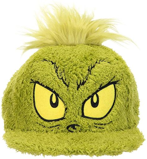 Crazy Christmas Hat, Grinch Hat, Grinch Mask, Hats Christmas, Grinch Costumes, Christmas Party Hats, Grinch Heart, Dr Seuss Grinch, Dr Seuss The Grinch