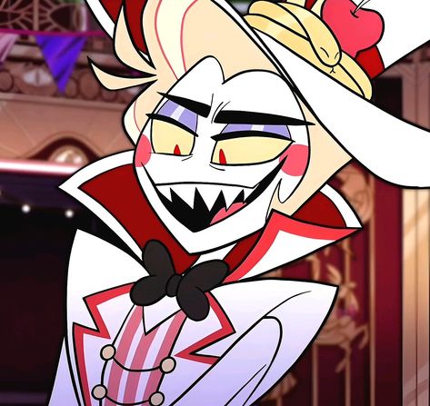 Hazbin hotel lucifer from episode 5 H Hotel, Alastor Hazbin Hotel, Lucifer Morningstar, Vivziepop Hazbin Hotel, Fictional Crushes, Morning Star, Hotel Art, Hazbin Hotel, Drawing Reference