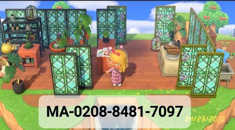 Ac Codes, Solar Punk, Future Islands, Acnh Design, Mosaic Animals, Blue Panels, Qr Codes Animal Crossing, Bar Designs, New Animal Crossing