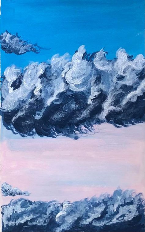 Acrylics, dark clouds Painting Dark, Dark Clouds, Cloud Painting, Painting Acrylic, Acrylic Paintings, Acrylic Painting, Paintings, Natural Landmarks, Travel