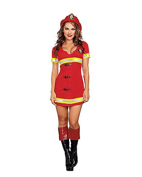 Firefighter Costume Women, Fire Fighter Costume, Fighter Costume, Firefighter Halloween, Fireman Costume, Firefighter Quotes Funny, Firefighter Costume, Halloween Beauty, Red Costume